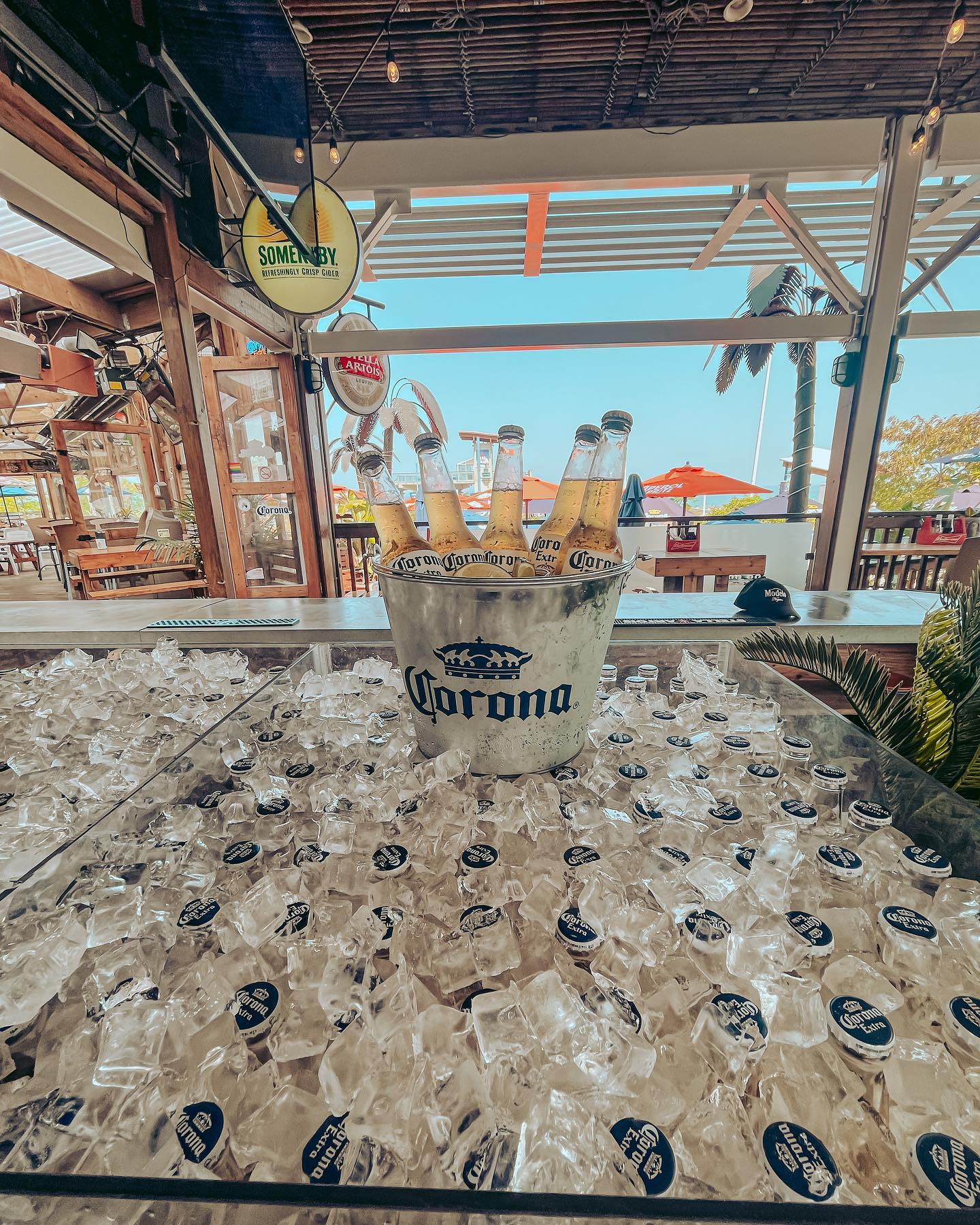 Patio dining